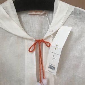 Great by the pool. Tory Burch Hooded Beach Caftan